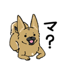 雑種犬のクロハナ（個別スタンプ：19）