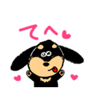 短足さん。（個別スタンプ：6）