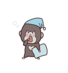 気まぐれなごりら（個別スタンプ：2）