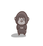 気まぐれなごりら（個別スタンプ：33）