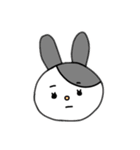 がんばれウサさん（個別スタンプ：1）