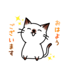 シャムキャツ猫1（個別スタンプ：1）