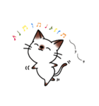 シャムキャツ猫1（個別スタンプ：25）