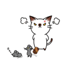 シャムキャツ猫1（個別スタンプ：27）