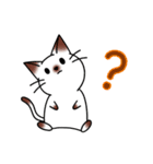 シャムキャツ猫1（個別スタンプ：28）