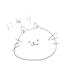 動物の落書き。（個別スタンプ：1）