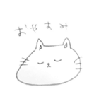 動物の落書き。（個別スタンプ：4）