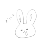 動物の落書き。（個別スタンプ：7）
