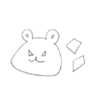 動物の落書き。（個別スタンプ：8）