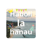 Hawaii語（個別スタンプ：4）