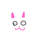 白黒にゃんこ2  遊びゴコロ（個別スタンプ：10）
