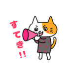 ふくねこのまいにち4(文字色付き)（個別スタンプ：22）