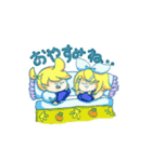鏡音リンと鏡音レンのにこにこスタンプ（個別スタンプ：2）