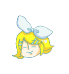鏡音リンと鏡音レンのにこにこスタンプ（個別スタンプ：15）