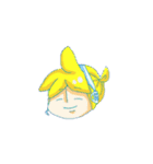 鏡音リンと鏡音レンのにこにこスタンプ（個別スタンプ：16）