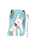 うちの子初音ミク2（個別スタンプ：1）