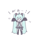 しゅーでるたの初音ミクスタンプ（個別スタンプ：1）