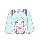 しゅーでるたの初音ミクスタンプ（個別スタンプ：3）