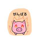 ぶたのピーちゃん（個別スタンプ：10）