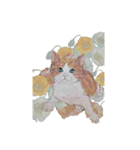 ファイティング猫（個別スタンプ：2）