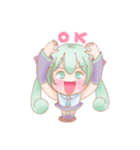 ふだんの初音ミクスタンプ（個別スタンプ：11）