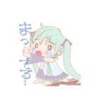 ふだんの初音ミクスタンプ（個別スタンプ：15）