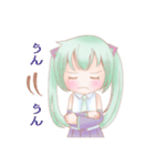 ふだんの初音ミクスタンプ（個別スタンプ：21）