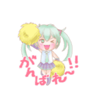 ふだんの初音ミクスタンプ（個別スタンプ：29）