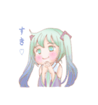 ふだんの初音ミクスタンプ（個別スタンプ：33）