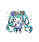 初音ミクのクローゼット【ジェスチャー編】（個別スタンプ：5）