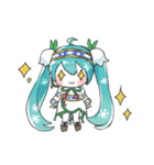 初音ミクのクローゼット【ジェスチャー編】（個別スタンプ：18）