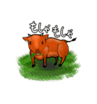 フィールドワーク4   田舎暮らし（個別スタンプ：2）