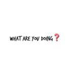 English  スタンプ（個別スタンプ：6）