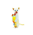 Happiness 猫（個別スタンプ：2）