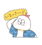 お餅の妖精ぽんすむち（個別スタンプ：1）