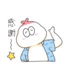お餅の妖精ぽんすむち（個別スタンプ：3）
