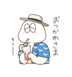 お餅の妖精ぽんすむち（個別スタンプ：15）