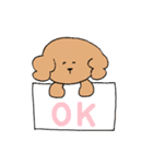 もこもこさん。（個別スタンプ：3）