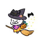 ヒゲザムライYUMIKO ハロウィン スペシャル（個別スタンプ：3）