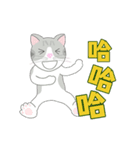 KITTEN LATTE MOVE（個別スタンプ：9）