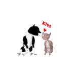 3D 超動く犬と猫（個別スタンプ：7）