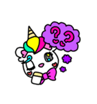 ❤︎rainbow unicorn❤︎（個別スタンプ：7）