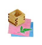 色鉛筆画deスタンプ（個別スタンプ：7）