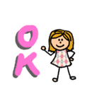アクティブ きぬちゃん（個別スタンプ：2）