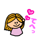 アクティブ きぬちゃん（個別スタンプ：18）