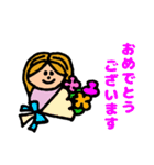 アクティブ きぬちゃん（個別スタンプ：21）