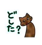 おばけねこスタジオ 日本語スタンプ（個別スタンプ：16）