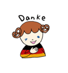 ドイツ語 日本語スタンプ（個別スタンプ：5）