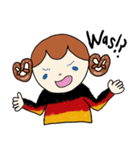ドイツ語 日本語スタンプ（個別スタンプ：17）