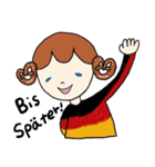 ドイツ語 日本語スタンプ（個別スタンプ：21）